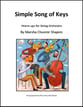 Simple Song of Keys Orchestra sheet music cover